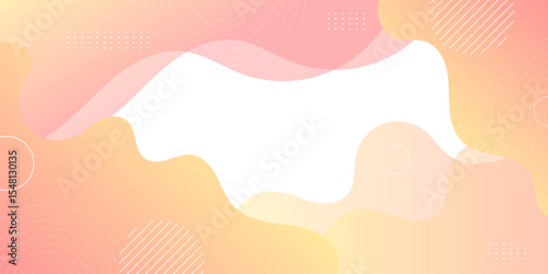 Pastel orange and pink abstract wave background with smooth fluid design. Great for product packaging, summer promotions, and lifestyle branding.