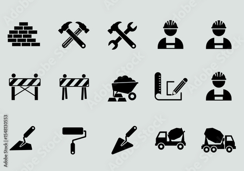 set of tools for construction
