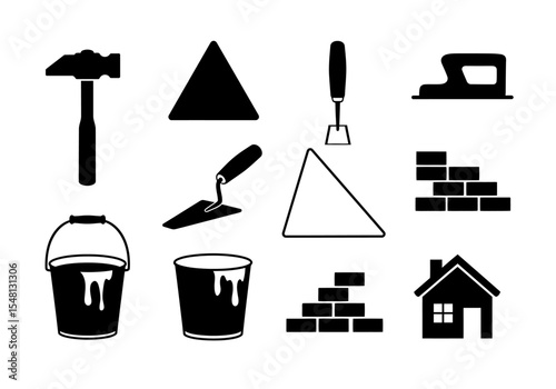 set of tools for construction