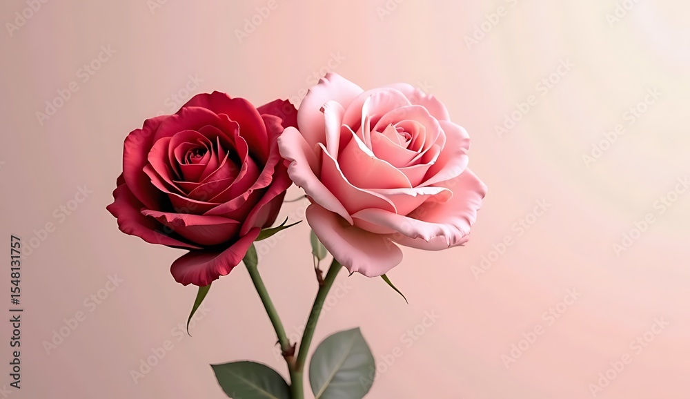 pink roses on a pink background pink roses on a pink background