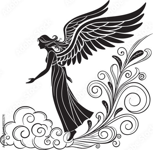 angel with wings