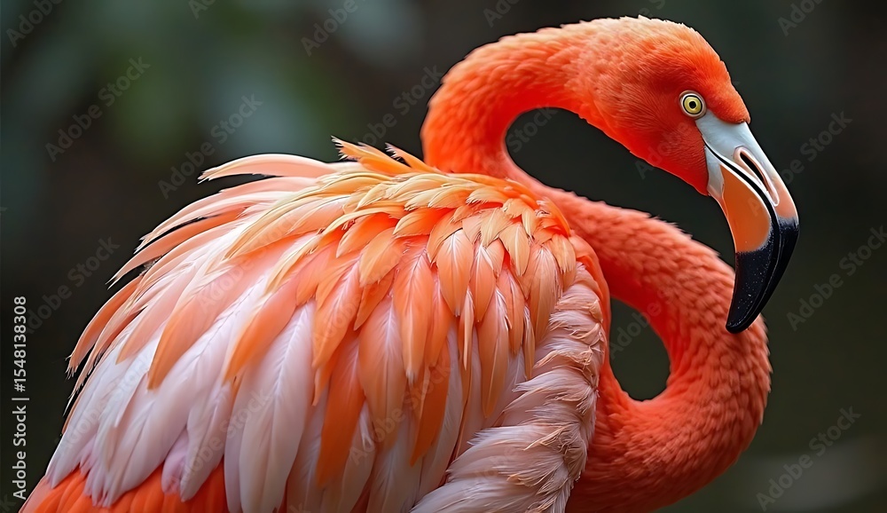 Obraz premium close up of a flamingo
