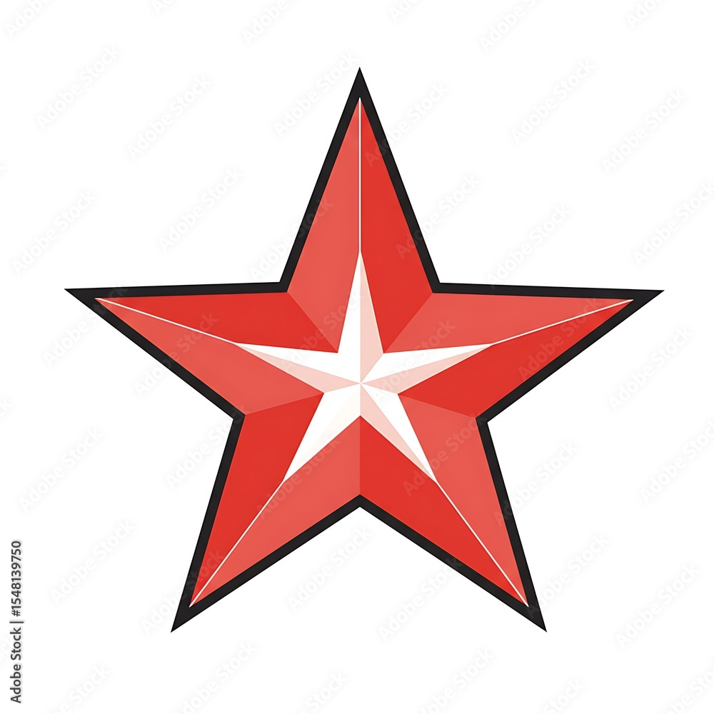 Obraz premium Crimson Facets