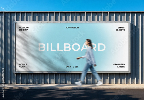 Outdoor Billboard Mockup