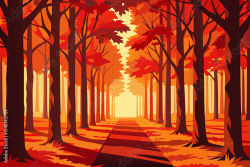 autumn in the park
