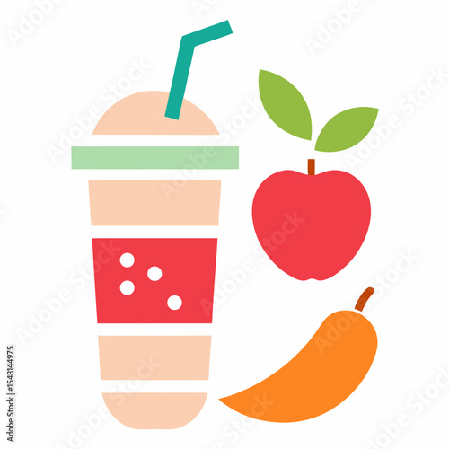 apple and juice