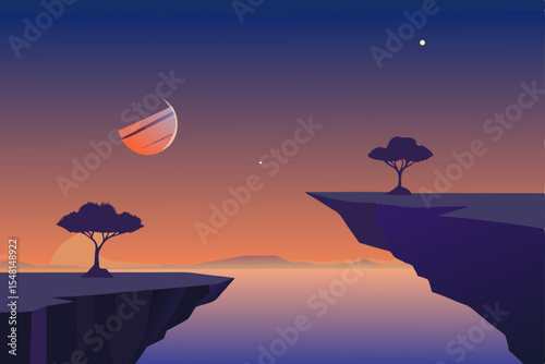 sunrise over the sea