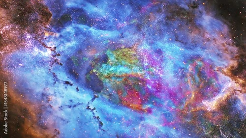 Wallpaper Mural Exploring vibrant cosmic phenomena in deep space visuals Torontodigital.ca