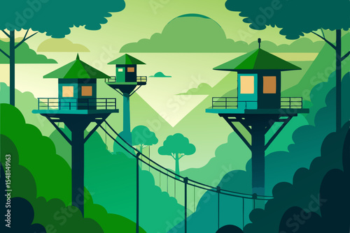 vector illustration of a house