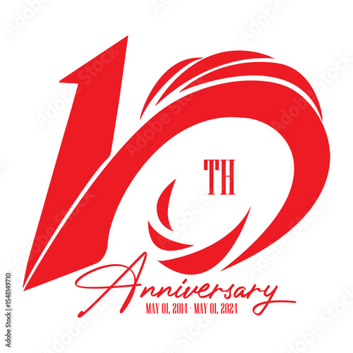 Congratulations on 10th Year Anniversary of company vesion 01