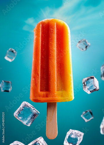 Generated image of a popsicle