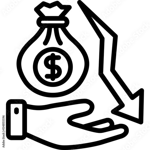 Depreciation Icon