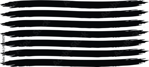 Brush strokes. Texture brushes and modern grunge brush lines. An element of the artistic design of the brush for the design of the frame. Blobs or stripes.
