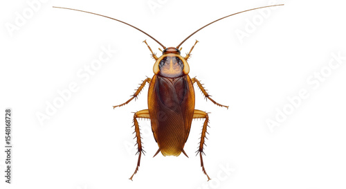 Isolated Cockroach
