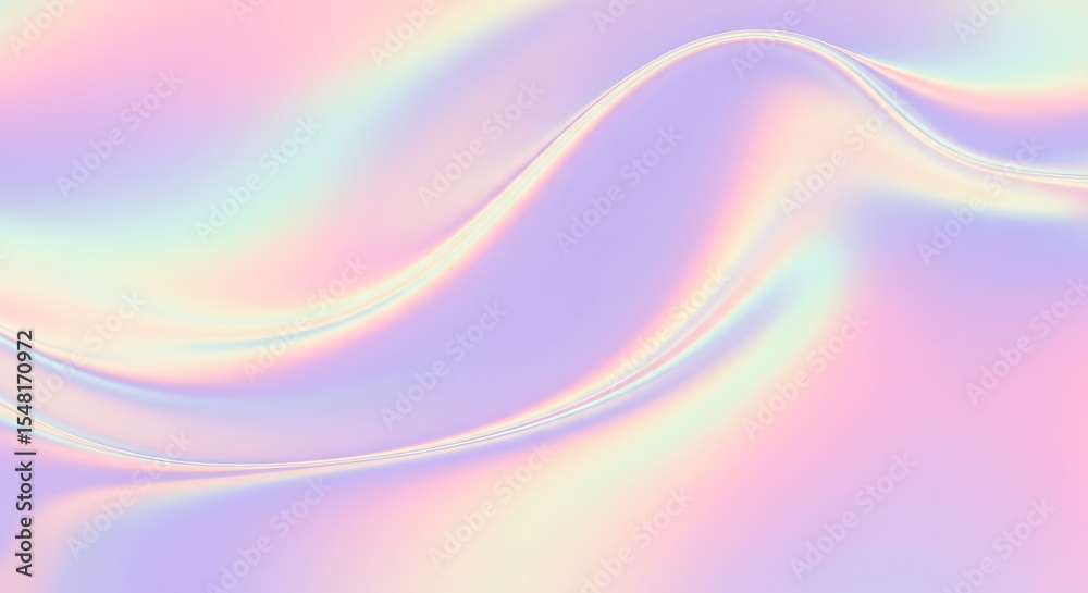 Obraz premium Iridescent Holographic Background