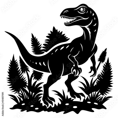 vector illustration of a dragon