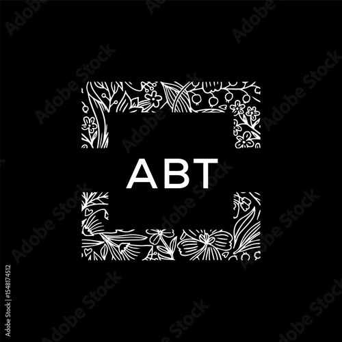 ABT Letter Initial Logo Design Template Vector Illustration
