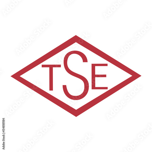 TSE ICON VECTOR SIGN LOGO RED