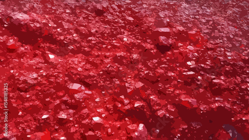 Red gem texture
