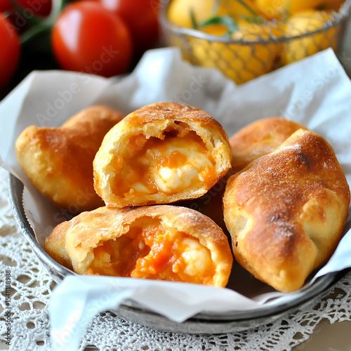 Delicious Italian Panzerotti Bari's Fried Pockets of Flavor