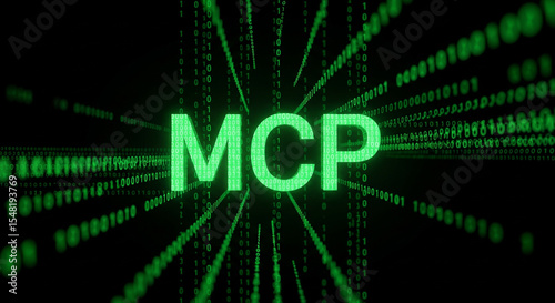 MCP Model Context Protocol Digital Concept