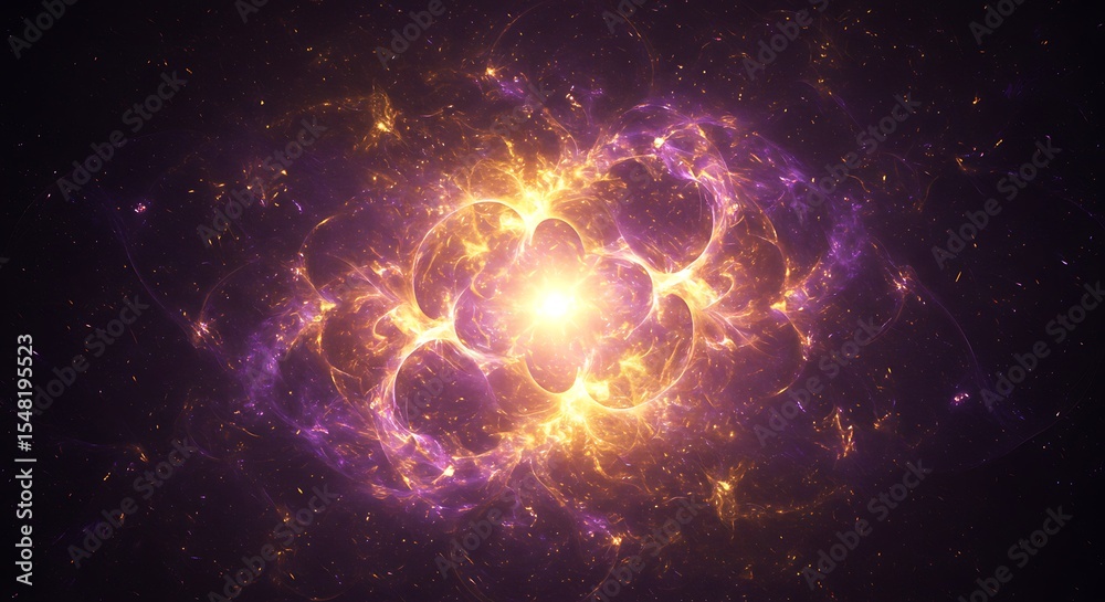 Obraz premium Cosmic Heartbeat