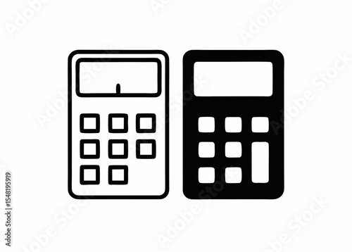vector calculator icon