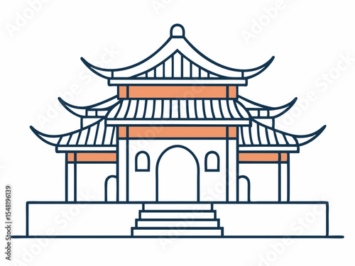 vector illustration of a house