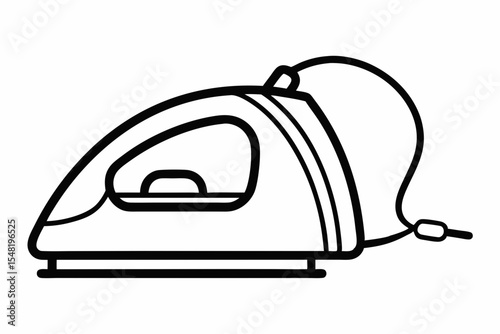 electric kettle isolated on white
