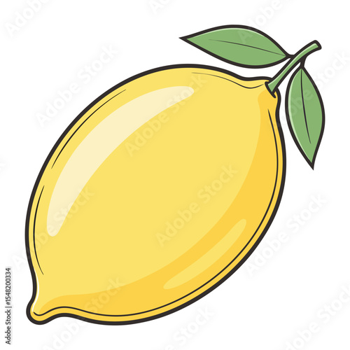 Cartoon Lemon