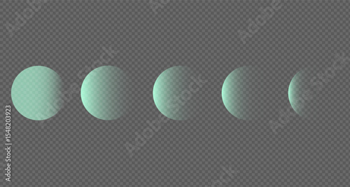 Tropical paradise sunset bokeh texture, transparent background, defocused lights illustration. White red blue blue green . Sun light glowing background.Sunset sunset