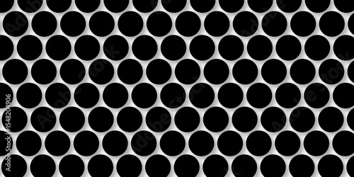 Black tiles wall. round marble textures, ball tiles. Top view pavement circle block black texture with seamless patterns floor background. Air Bubble wrap texture background. Textured Background.