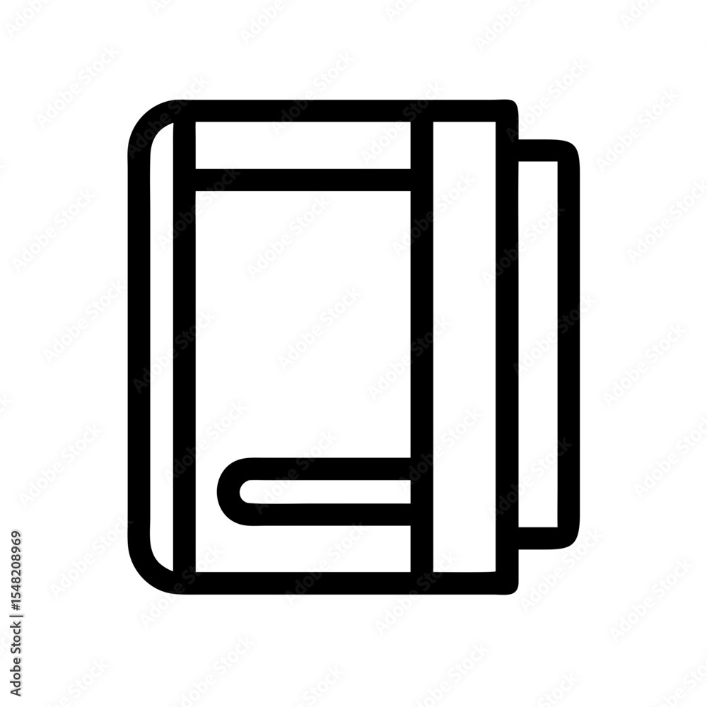 closed book silhouette on transparent background for web and graphic design closed book silhouette on transparent background for web and graphic design
