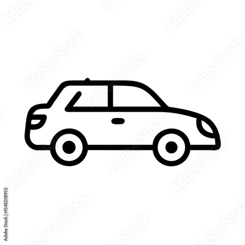 car on transparent background for web and graphic design