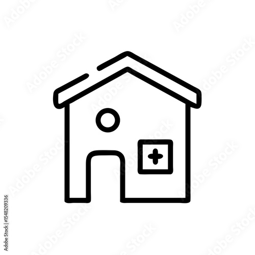 home on transparent background for web and graphic design