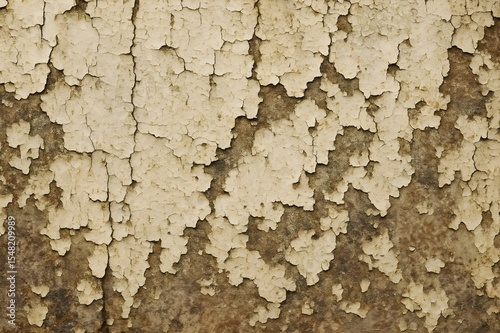 Distressed Cracked Surface Texture with Weathered Grunge, Peeling Paint, and Vintage Damage
