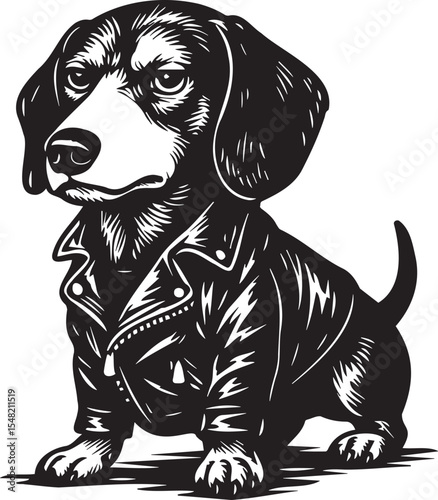 cool dachshund dog
