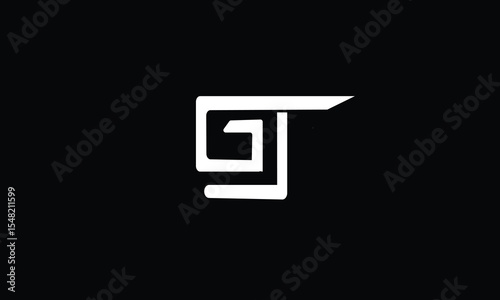 GJ, G J, abstract, letters, logo, monogram, style, symbols, ambitions, icons, 
