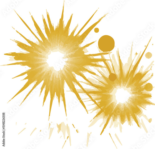 yellow light effect reflections, neon illumination in yellow colors. Bright light lens. Png spotlight spark. Stadium Lighting. Sunlight, Shiny stars, glowing sparks. Vector