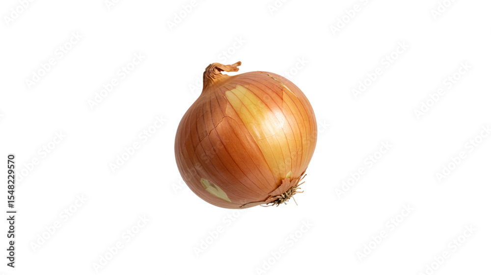 Fototapeta premium onion isolated on transparent background