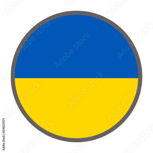 Free Download round flag of Ukraine on white background vector
Vector round flag - GFXLoad