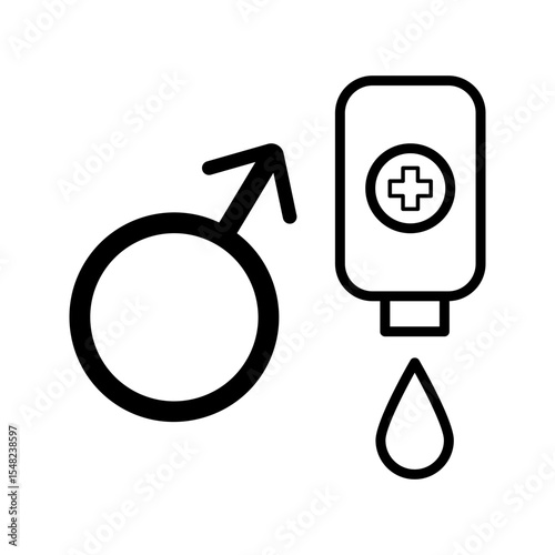 Blood donation, icon  World Blood Donor Day concept. Male and female volunteers donate blood while sitting on a hospital medical chair with medical staff	