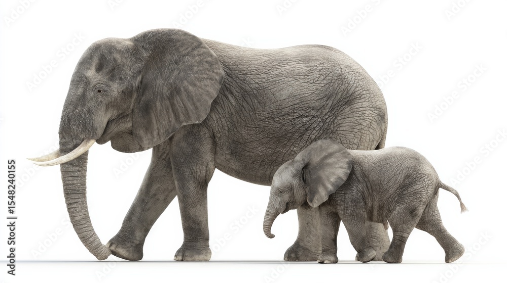 Obraz premium Wild animal elephant