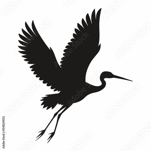 stork with baby