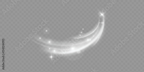 Texture of cold winter wind. Festive vector blizzard.Wind effect.Speed.