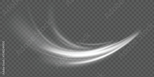 Texture of cold winter wind. Festive vector blizzard.Wind effect.Speed.