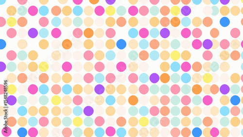 Wallpaper Mural seamless pattern with circles Torontodigital.ca