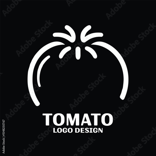 Tomato Vector Logo Design