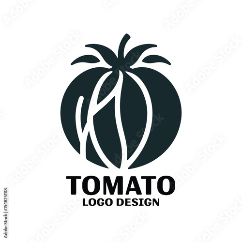 Tomato Vector Logo Design