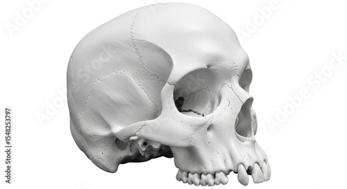 Isolated Human Skull